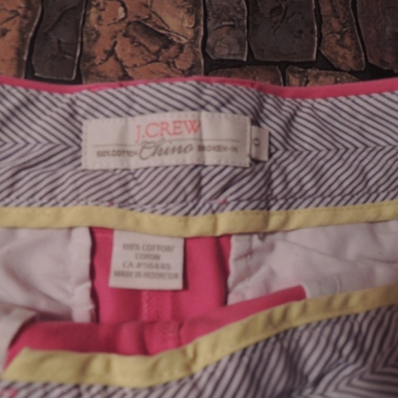 Pink J.Crew sz 0 Chino - Picture 3 of 3
